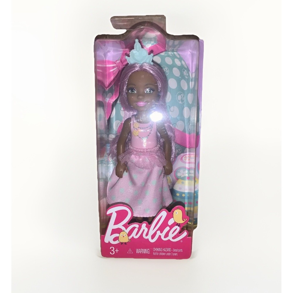 2016 Barbie Chelsea Pink Dress Easter Doll
